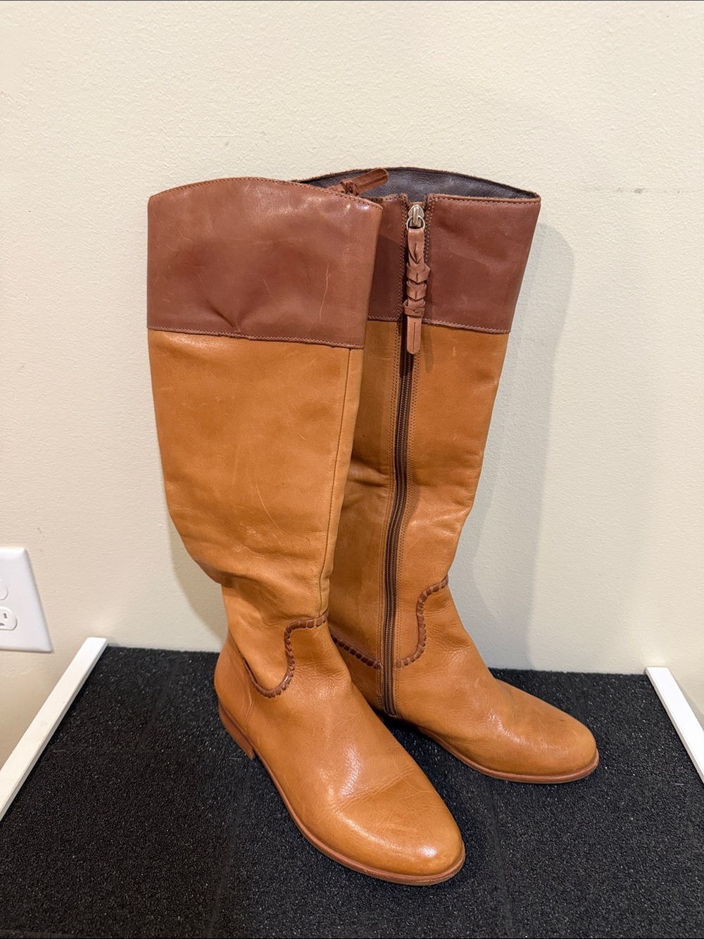 Jack Rogers Mercer II Leather Riding Boots 7.5